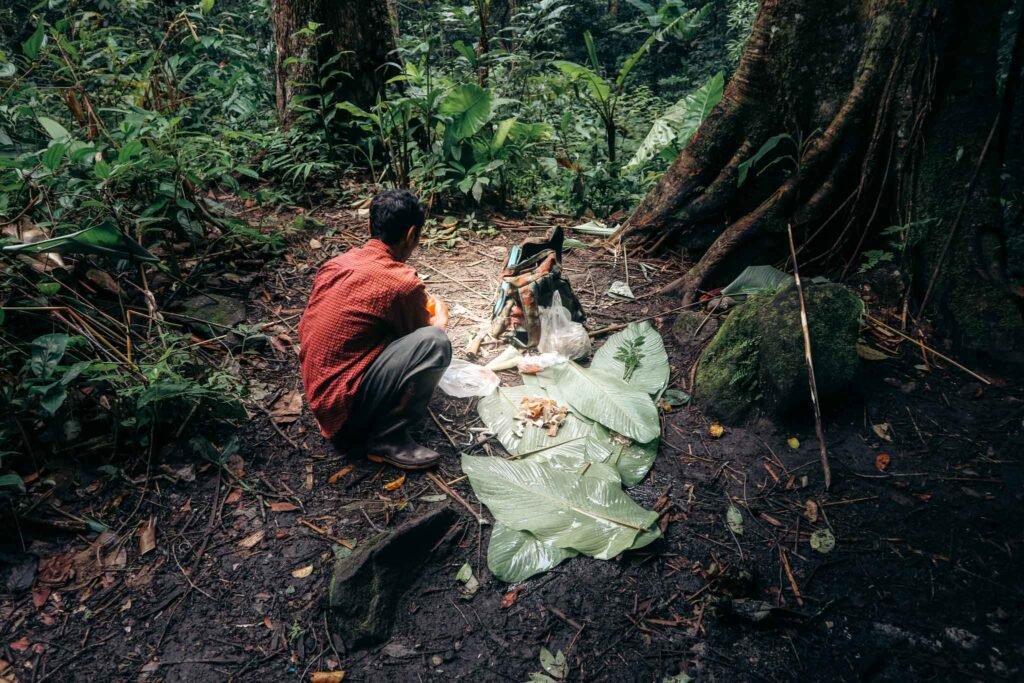 Chiang Mai hike lunch