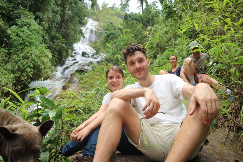 Chiang Mai water hike waterfall