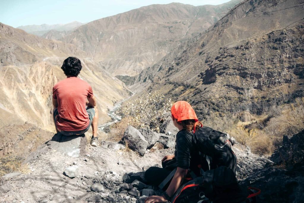 Colca Canyon hike second day