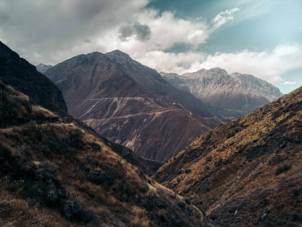 Colca canyon landscape