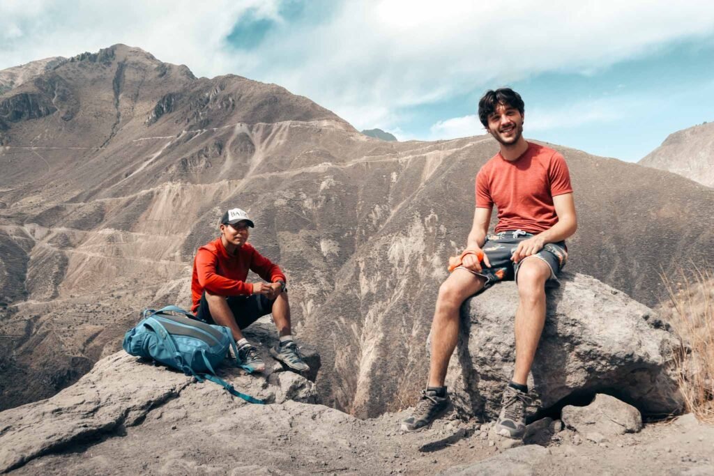 Colca canyon lunch