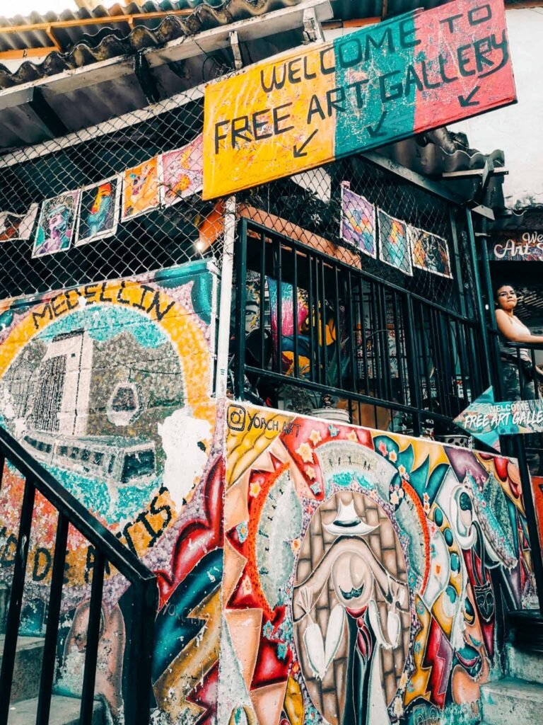 Medellin street arts