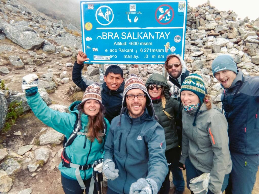 Salkantay trek highest point