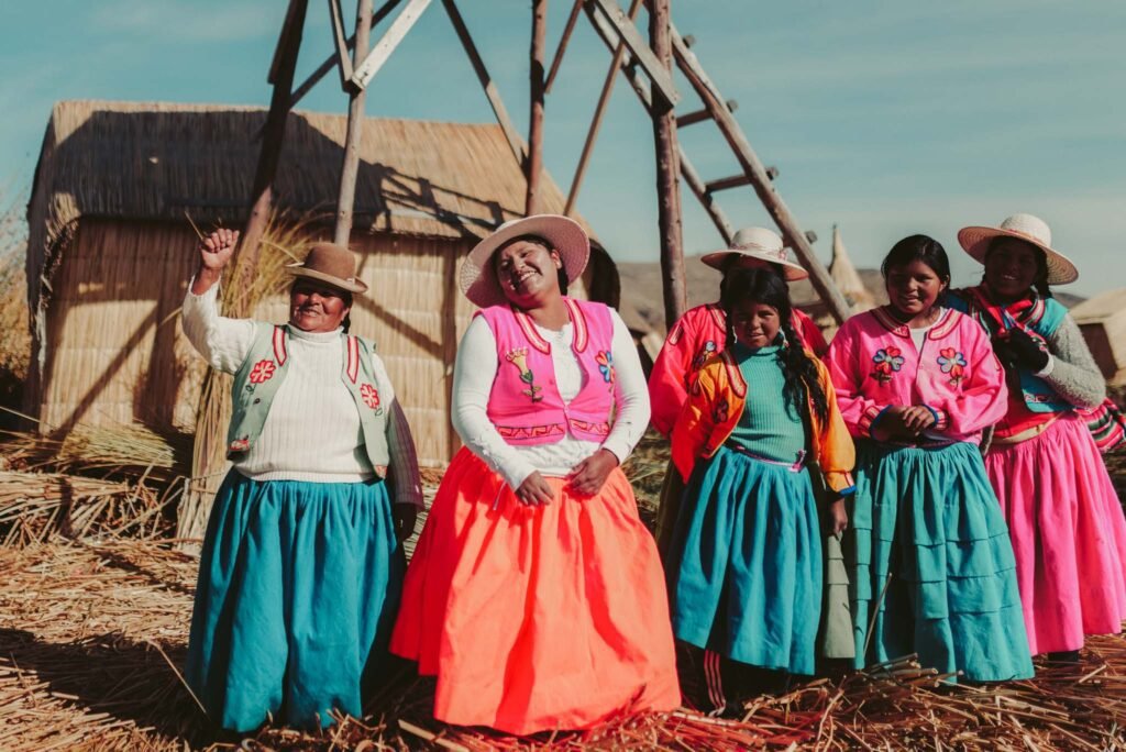 Titicaca lake Uros