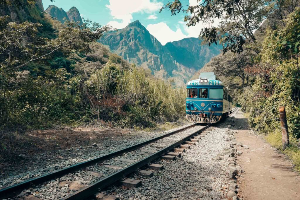train to Machu Picchu