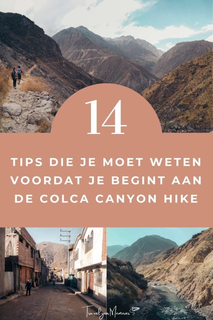 Colca Canyon hike Pin I