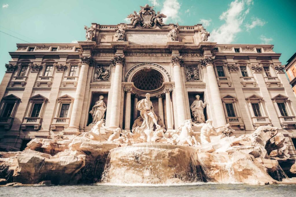Rome Trevi Fountain