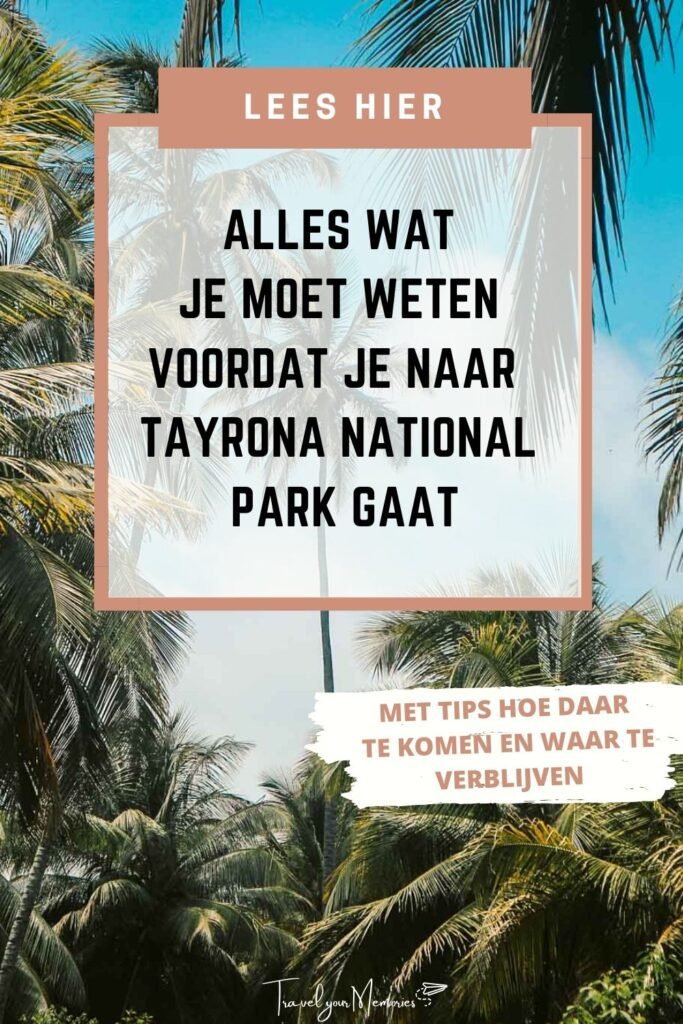 Gids Tayrona National Park Pin I