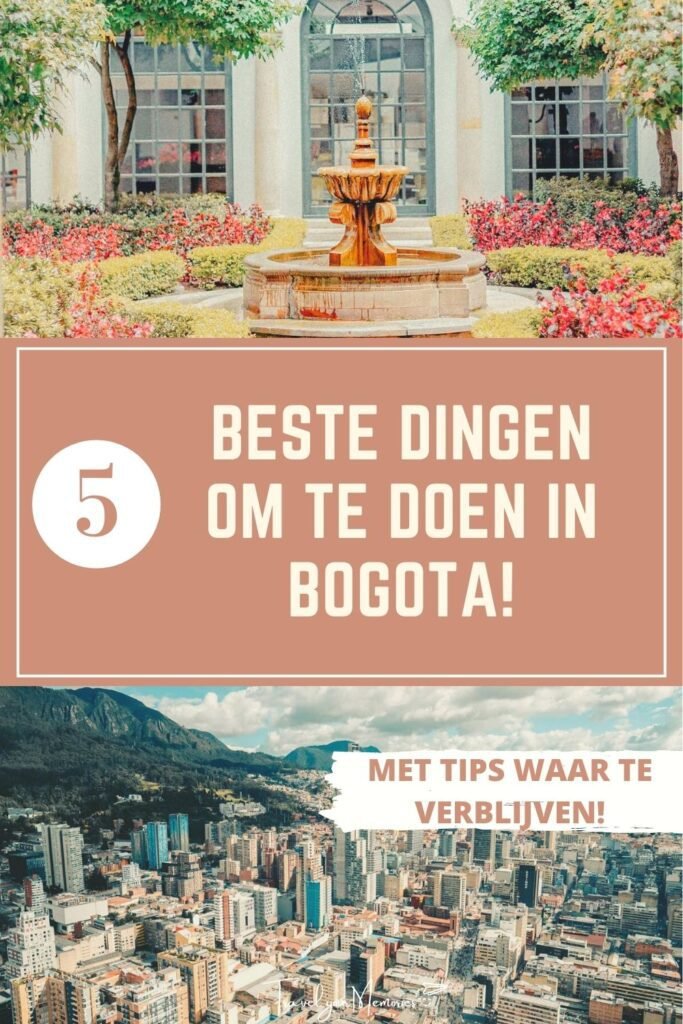 wat te doen in Bogota pin III