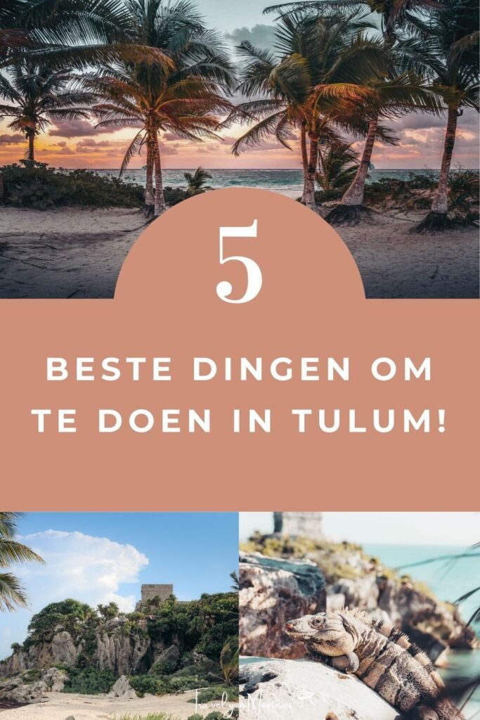 wat te doen in Tulum pin III