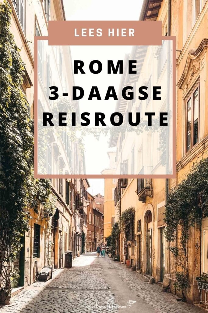 Rome 3 daagse reisroute pin II
