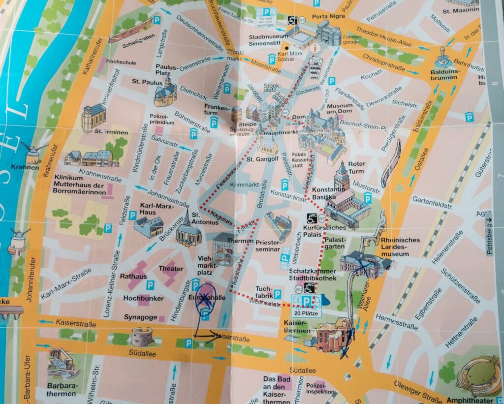 Trier map