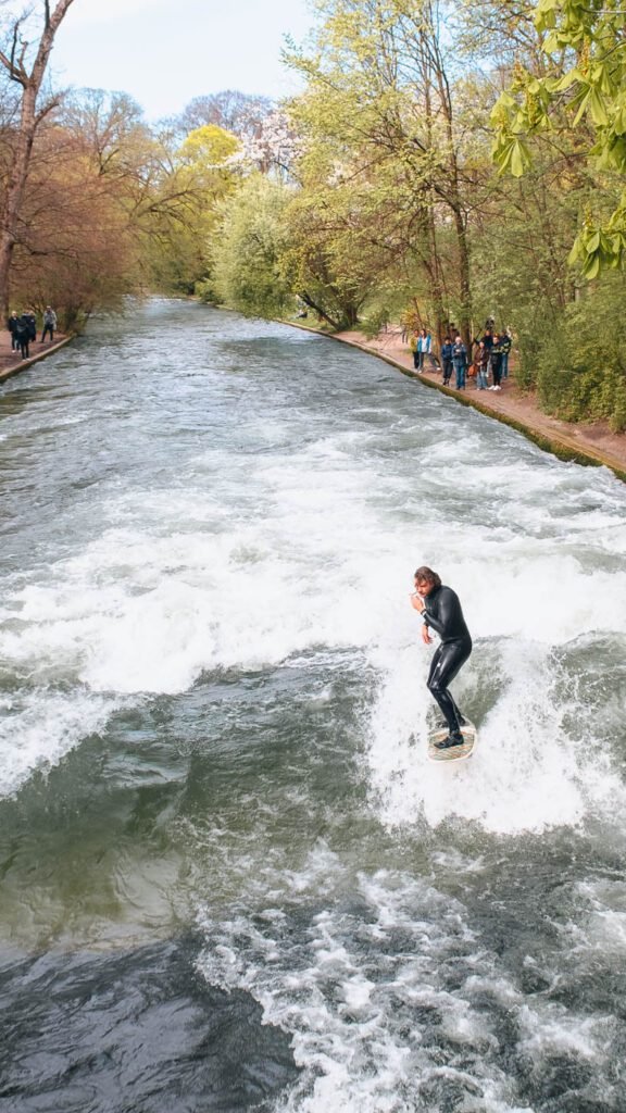 Munich surfing