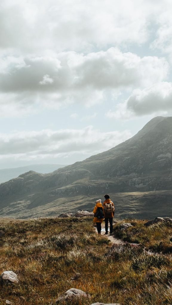 The Two Lairigs hike, Glen Coe